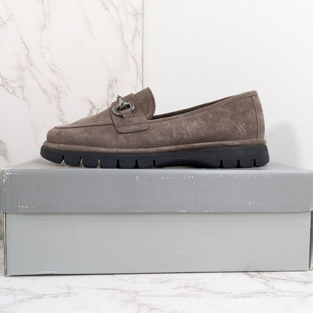 NWT FLEXX CHIC TOO GRAPHITE SUEDE BIT LOAFER SZ 6.5 - Picture 8 of 8